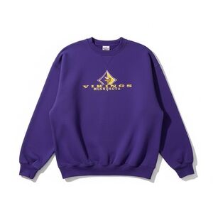 NFL Minnesota Vikings Vintage Cadre Crew Neck Sweatshirt